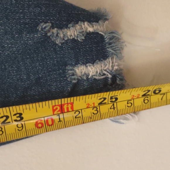 Ambercrombie & Fitch Blue Jeans with Red Stripe Simon High-rise And Ankle 29 8 - Picture 8 of 11